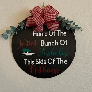 Christmas Door hanger